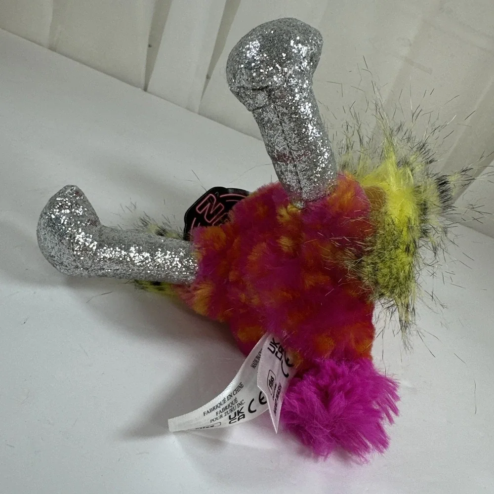 Zuru‎ Coco Surprise Plush Neon Fliss Flamingo Bird Stuffed Animal W/ Tags